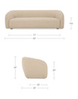 Faye - Sofa - Beige