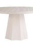 Weekender Coastal Living Home / Mackinaw - Round Dining Table - Pearl Silver