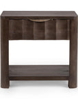 Baylee - 1 Drawer Nightstand - Cocoa Brown
