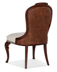 Charleston - Upholstered Side Chair (Set of 2) - Dark Brown