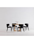Godenza - Round Dining Table - Light Brown / Oak