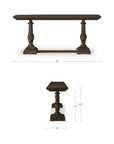 Everson - Console Table - Brown