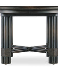 Retreat - Pole Rattan Round Dining Table With 1-20in Leaf
