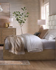 Sonnet - Eight-Drawer Dresser - Dark Gray / Light Brown