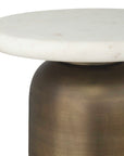 Reiss - Drink Table - Bronze / White