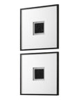 Origins - Shadow Boxes (Set of 2) - Black / White