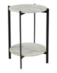 Melanie - Accent Table - White
