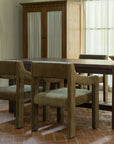 Wilson - Small Dining Table - Warm Brown