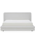 Tory - Queen Bed - Pebble White