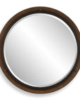 Porthole - Round Mirror - Bronze