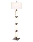 Link - Brushed Gold Floor Lamp