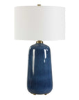 Brae - Glaze Table Lamp - Blue