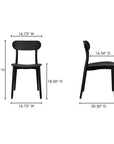 Kent - Outdoor Dining Chair (Set of 2) - Black