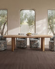 Cecil - Dining Chair Tapestry - Blue / Gray