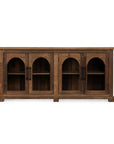 Zion - Wood 4 Door Cabinet - Natural