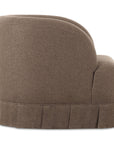 Maren - Swivel Chair - Dark Brown