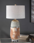 Maggie - Ceramic Table Lamp - Light Brown
