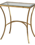 Alayna - End Table - Gold