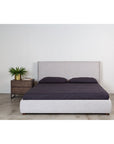 Luzon - King Bed - Light Gray