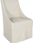 Warwick - Upholstered Rolling Dining Chair