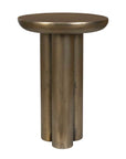 Thorp - Outdoor Accent Table - Brass