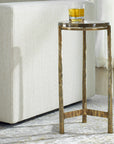 Eternity - Brass Accent Table - Bronze