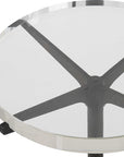 Forge - Industrial Accent Table - Black