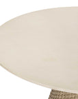 Cardoso - Indoor-Outdoor Dining Table - Brown / White / Woodtone