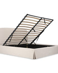 Joan - King Storage Bed - Cream