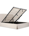 Joan - King Storage Bed - Cream