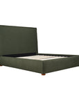 Luzon - King Bed Tall Headboard - Deep Forest