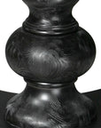 Brynmore - Wood Grain Round Table - Black