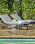 Bea - Outdoor Pool Chaise - Black