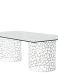 Oasis - Coral Rectangle Dining Table - White