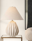 Javary - Table Lamp - Matte Beige