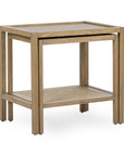 Devin - Solid Wood Nesting Accent Tables