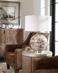 Tamula - Table Lamp - Distressed Ivory