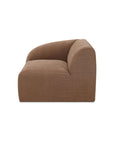Isla - Left Arm Facing Corner Chair - Light Brown