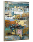 Fiesta - Hand Painted Canvas - Blue