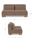 June - Sofa - Dark Brown