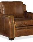 SS - Yates Stationary Chair - Medium Brown