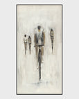 Cyclist - Painting Art by Buddy Whitlock