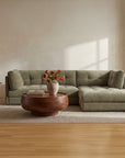 Mischa - Right Sectional - Sage Green