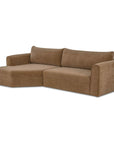 Madrid - Left Sectional - Taupe