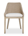 Paloma - Outdoor Wicker Dining Chair - Gray