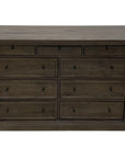 Adelaide - Wood 9 Drawer Dresser - Cocoa Brown