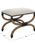 Icaria - Upholstered Small Bench