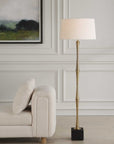 Shino - Antique Brass Floor Lamp