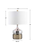 Como - Table Lamp - Chrome