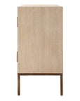 Weimar - 2 Door Cabinet - White / Woodtone